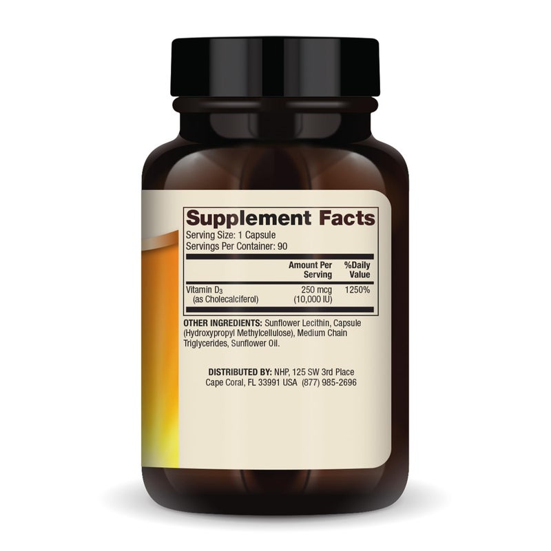 Dr. Mercola Liposomal Vitamin D3 - Supports Heart, Bone & Immune Health - 10,000 IU Per Serving - Non-GMO, Soy Free & Gluten Free - 90 Capsules (90 Servings) - Image 2